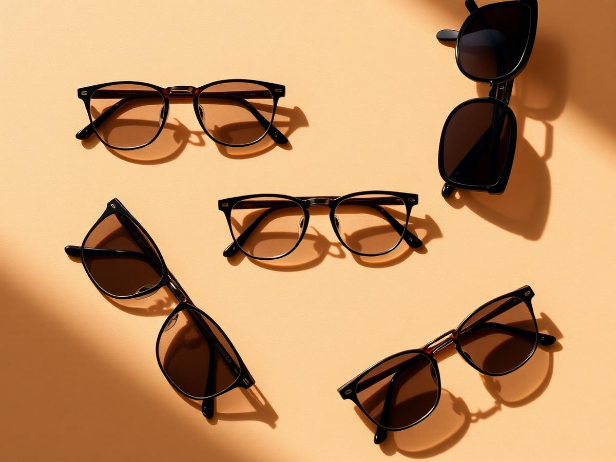 Selection of premium frames and sunglasses